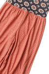 Zivame Full Length Bold Printed Flare Fold over- Rust  — thumbnail 8