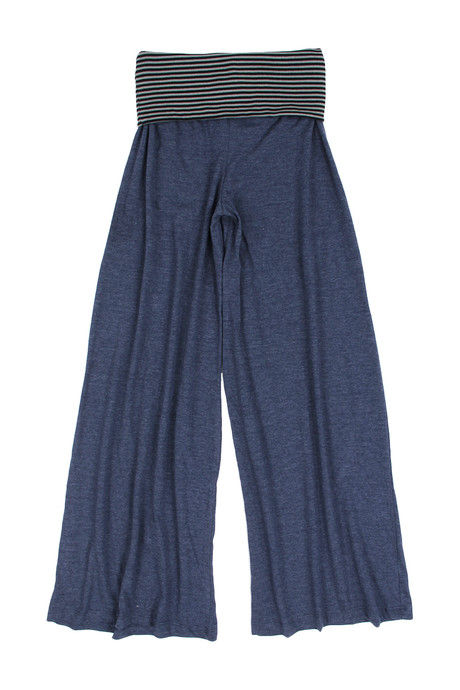 Zivame Flared Foldover Pants-Navy  — image 6