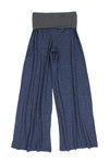 Zivame Flared Foldover Pants-Navy  — thumbnail 6