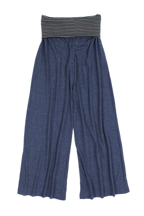 Zivame Flared Foldover Pants-Navy  — image 7