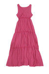 Zivame Tier and Flared Maxi Dress-Pink — thumbnail 6