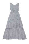 Zivame Tier and Flared Maxi Dress-Grey — thumbnail 7