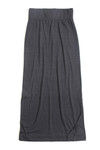 Zivame Maxi With Side Slit - Charcoal Black — thumbnail 5