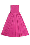 Zivame Flared Fold Over Maxi Skirt - Pink — thumbnail 6