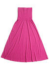 Zivame Flared Fold Over Maxi Skirt - Pink — thumbnail 7