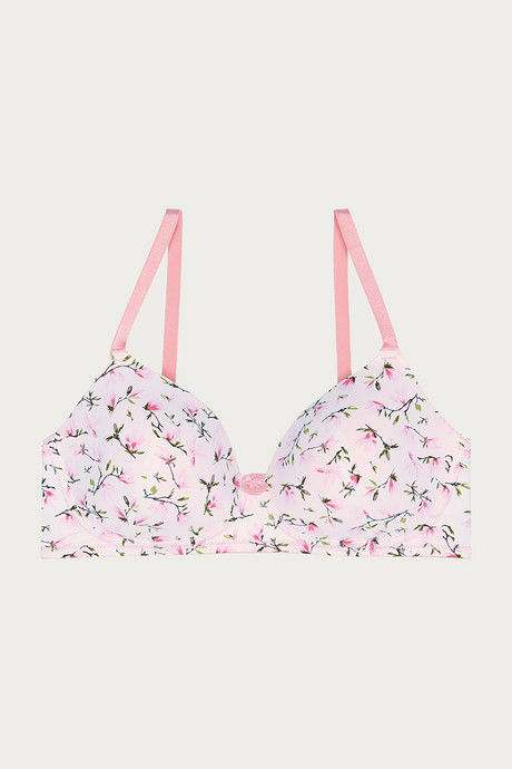 Zivame Padded Non Wired 3/4th Coverage T-Shirt Bra - Frinzi Print — image 7