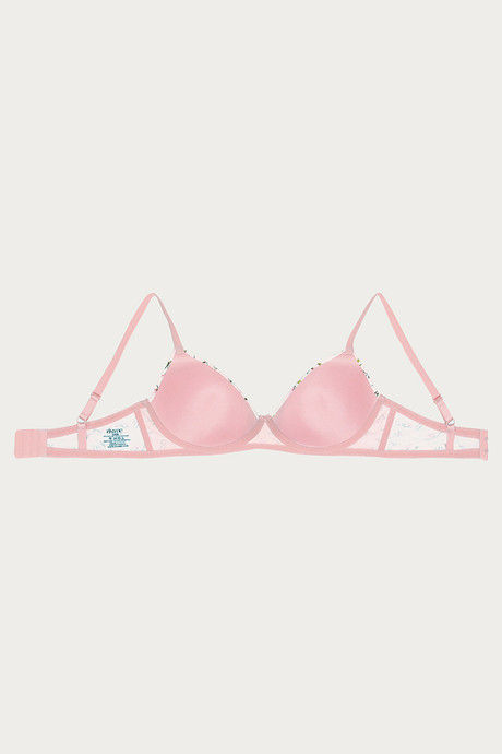 Zivame Padded Non Wired 3/4th Coverage T-Shirt Bra - Frinzi Print — image 9