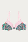 Zivame Floral Padded Wired 3/4th Coverage T-Shirt Bra - Contemporary Animal — thumbnail 7