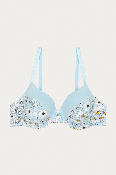 Zivame Floral Padded Wired 3/4th Coverage Bra - Daisy Print — image 7