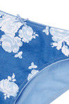 Zivame Blossom Bloom Low Rise Bikini Panty- Blue — thumbnail 7