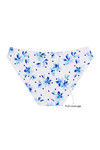 Zivame Polkas n Petunias Low Rise Bikini Panty- Blue — thumbnail 5