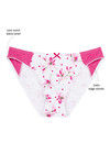 Zivame Polkas n Petunias Low Rise Bikini Panty- Pink — thumbnail 5
