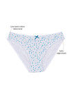 Zivame Petal Trail Low Rise Bikini Panty- Green — thumbnail 5