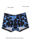 Zivame Super Soft Mid Waist Boyshort Panty- Midnight Floral — thumbnail 5