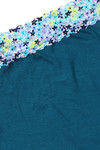 Zivame Super Soft Lace Kissed Boyshort Panty- Teal Floral Lace — thumbnail 7