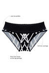Zivame Super Soft Lace Kissed Hipster Panty- Criss Cross — thumbnail 5