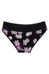 Zivame Super Soft Lace Kissed Hipster Panty- Black N Mauve Rose — thumbnail 6