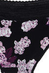 Zivame Super Soft Lace Kissed Hipster Panty- Black N Mauve Rose — thumbnail 7