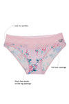 Zivame Super Soft Lace Kissed Hipster Panty- Pink Rose — thumbnail 5