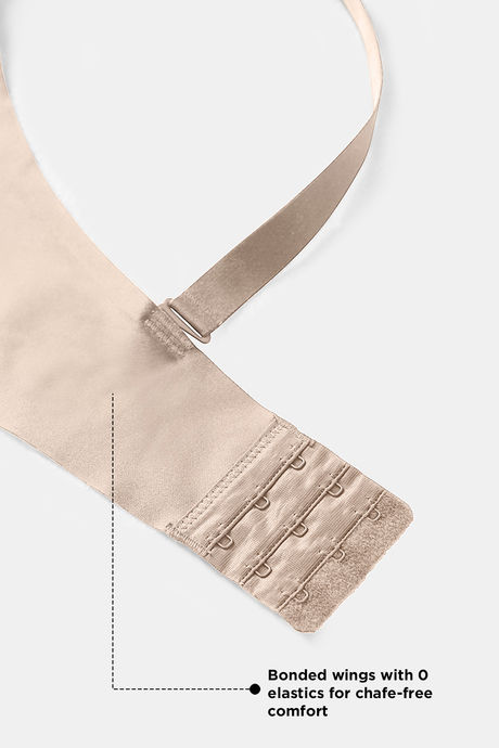 Zivame Miracle Double Layered Non Wired Full Coverage T-Shirt Bra - Cuban Sand — image 8