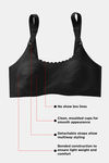 Zivame Miracle Double Layered Non Wired Full Coverage T-Shirt Bra - Jet Black — thumbnail 7