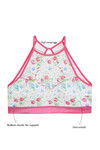 Zivame Floral Padded Non Wired Full Coverage Bralette -Romantic Floral Pt — thumbnail 5