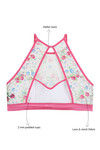 Zivame Floral Padded Non Wired Full Coverage Bralette -Romantic Floral Pt — thumbnail 6