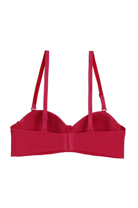Zivame Padded Wired 3/4th Coverage Strapless Bra-Beetroot Purple — image 9