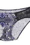 Zivame Low Rise Bikini Brief- Blue N Black Print — thumbnail 9