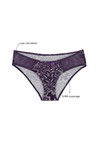 Zivame Low Rise Bikini Brief- Dark Purple — thumbnail 7