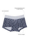 Zivame All Lace Emblishment Mid Waist Boyshorts- Grey Print  — thumbnail 5