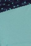 Zivame All Lace Emblishment Mid Waist Boyshorts- Blue — thumbnail 7