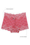 Zivame Medium Rise 3/4th Coverage Boyshorts - Pink — thumbnail 5