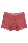 Zivame Medium Rise 3/4th Coverage Boyshorts - Red — thumbnail 6