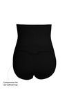 Zivame Medium Control Highwaist Brief - Black — thumbnail 7