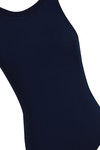 Zivame Super Smooth Racerback Swimsuit- Navy Blue — thumbnail 8