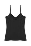 Zivame Basic V-Neck Camisole- Black — thumbnail 6