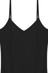 Zivame Basic V-Neck Camisole- Black — thumbnail 7
