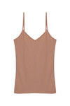 Zivame Basic V-Neck Camisole- Skin — thumbnail 5