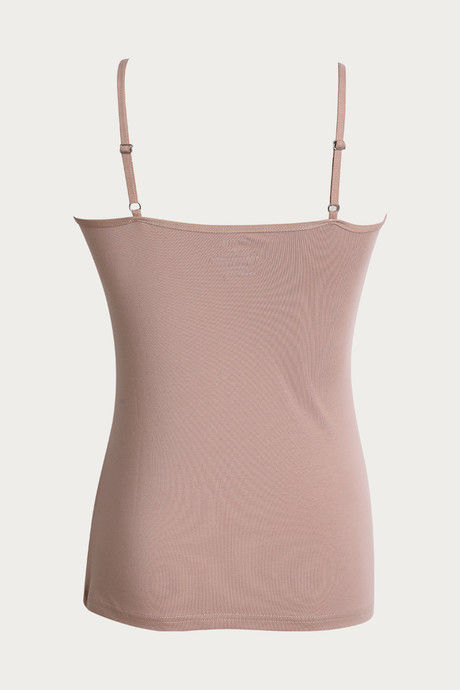 Zivame Knit Cotton Camisole - Skin — image 9