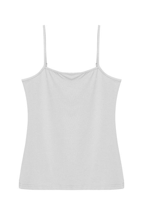 Zivame Knit Cotton Camisole - White — image 7