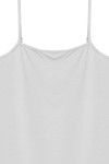 Zivame Knit Cotton Camisole - White — thumbnail 9