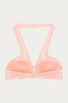 Zivame Moroccan Lace Padded Wired Medium Coverage Bralette - Apricot Blush — thumbnail 8