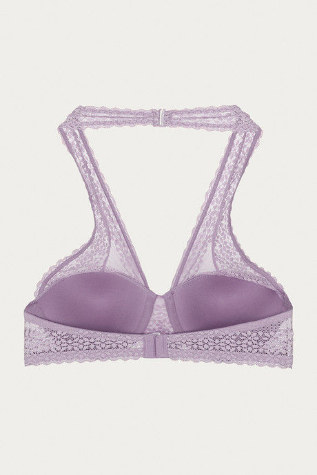 Zivame Moroccan Lace Padded Wired Medium Coverage Bralette - Valerian — image 8