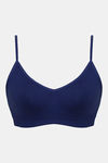 Zivame Home Buddy Double Layered Non Wired 3/4th Coverage Bralette -Blue Depth — thumbnail 6