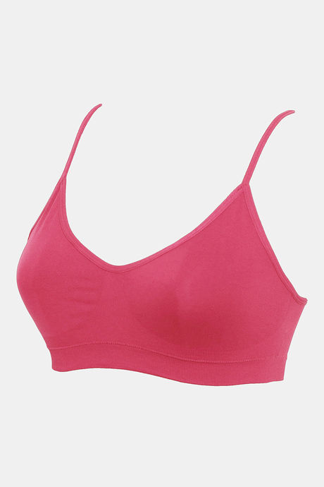 Zivame Home Buddy Double Layered Non Wired 3/4th Coverage Bralette -Carmine — image 8
