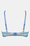 Zivame Whimsical Padded Wired 3/4th Coverage T-Shirt Bra - Stripe Print — thumbnail 6