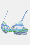 Zivame Whimsical Padded Wired 3/4th Coverage T-Shirt Bra - Stripe Print — thumbnail 7