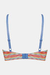 Zivame Whimsical Padded Non Wired 3/4th Coverage T-Shirt Bra - Wave Print — thumbnail 6