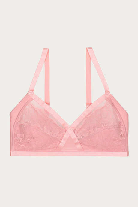 

Zivame True Curv Two Sectioned Super Support Bra Pink, Pinks